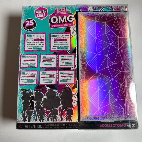 L.O.L. Surprise OMG Winter Chill Camp  Doll & Sister Babe in the Woods - EUC - Picture 3 of 11